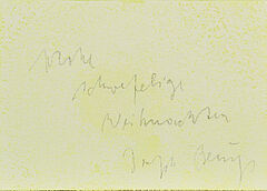 Joseph Beuys - Konvolut von 2 Postkarten, 65546-322, Van Ham Kunstauktionen