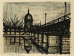 Bernard Buffet - Le pont des Arts, 61174-98, Van Ham Kunstauktionen