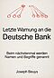 Joseph Beuys - Letzte Warnung an die Deutsche Bank, 58062-50, Van Ham Kunstauktionen