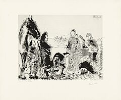 Pablo Picasso - Variation sur le theme de Don Quichotte et Dulcinee, 59532-1, Van Ham Kunstauktionen