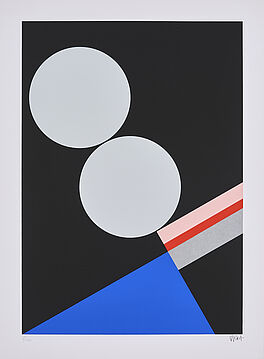 Walter Dexel - Komposition mit zwei hellen Scheiben, 70197-22, Van Ham Kunstauktionen
