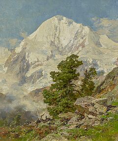 Edward Harrison Compton - Blick auf die verschneite Koenigsspitze, 66919-1, Van Ham Kunstauktionen