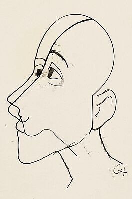 Karl Hofer - Doppelprofil, 56227-5, Van Ham Kunstauktionen