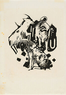 Franz Marc - Drei Tiere, 80374-341, Van Ham Kunstauktionen