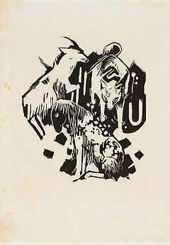 Franz Marc - Drei Tiere, 80374-341, Van Ham Kunstauktionen