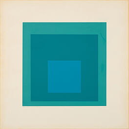 Josef Albers - Blue Reminding, 81363-1, Van Ham Kunstauktionen