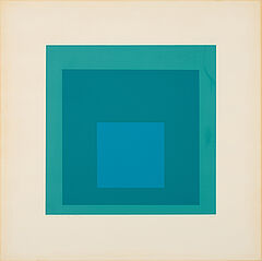 Josef Albers - Blue Reminding, 81363-1, Van Ham Kunstauktionen