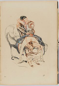 Leo Putz - Ohne Titel Mappe mit 14 erotischen Zeichnungen, 69606-1, Van Ham Kunstauktionen