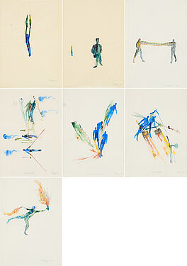 Stefan Pietryga - Konvolut von 13 Aquarellen, 80374-915, Van Ham Kunstauktionen