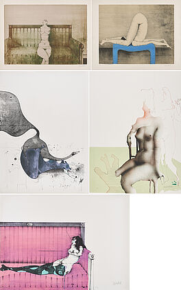 Paul Wunderlich - Konvolut von 5 Lithografien, 73288-190, Van Ham Kunstauktionen