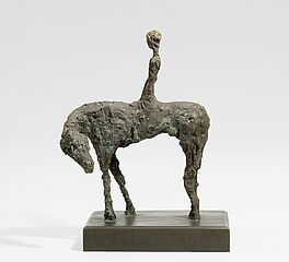 Michael Irmer - Pferd mit Reiter, 59728-1, Van Ham Kunstauktionen