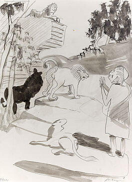 Siegfried Anzinger - Auktion 317 Los 644, 49930-2, Van Ham Kunstauktionen