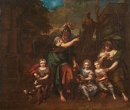 Barend Graat - Die Erziehung dreier Kinder durch Minerva und Ceres, 81285-1, Van Ham Kunstauktionen