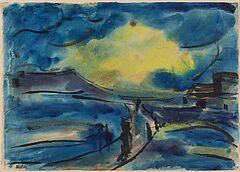 Emil Nolde - Weg zwischen den <br >Huegeln, 80956-1, Van Ham Kunstauktionen