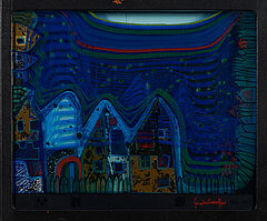 Friedensreich Hundertwasser - Fall in Cloud Fall in fog fall out, 73122-1, Van Ham Kunstauktionen