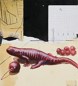 Jan Doerre - Ohne Titel Eidechse und Kirsche, 300001-1008, Van Ham Kunstauktionen