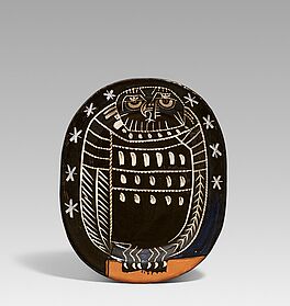 Pablo Picasso Ceramics - Bright Owl, 81850-1, Van Ham Kunstauktionen