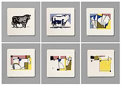 Roy Lichtenstein - Bull I - VI, 74033-1, Van Ham Kunstauktionen