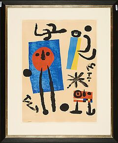 Joan Miro - Famille doiseleurs Vogelfaengerfamilie, 80374-370, Van Ham Kunstauktionen