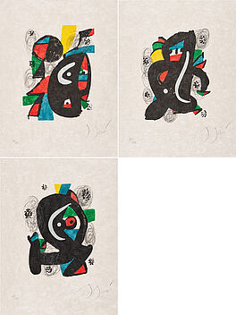 Joan Miro - La Melodie Acide, 75205-3, Van Ham Kunstauktionen