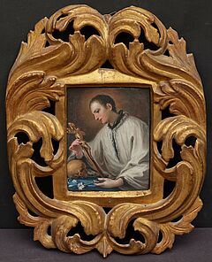 Mariano Rossi - Portraet des heiligen Luigi Gonzaga bei der Meditation, 77740-11, Van Ham Kunstauktionen
