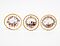 Meissen - Ein Koppchen zwei Untertassen ein ovales Schaelchen mit Kauffahrteiszenen, 76821-43, Van Ham Kunstauktionen
