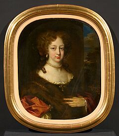 Niederlaendische Schule - Portraet einer Dame mit Perlschmuck, 75390-14, Van Ham Kunstauktionen