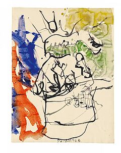 Georg Baselitz - Ohne Titel, 56800-2703, Van Ham Kunstauktionen