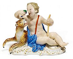 Meissen - Putto mit Leopard, 58051-33, Van Ham Kunstauktionen