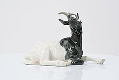 Meissen - Liegende Ziege, 75074-66, Van Ham Kunstauktionen