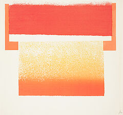 Rupprecht Geiger - 3 x rot und orangerot - orange, 77545-10, Van Ham Kunstauktionen