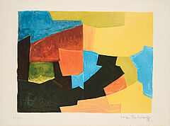 Serge Poliakoff - Komposition in Schwarz Gelb Blau und Rot, 76574-47, Van Ham Kunstauktionen