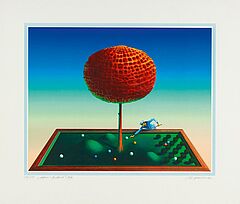 Rudolf Hausner - Adam - Billard, 56800-2614, Van Ham Kunstauktionen