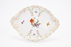 KPM - Kafeeservice fuer 6 Personen mit Blumendekor Neuzierrat, 76895-8, Van Ham Kunstauktionen