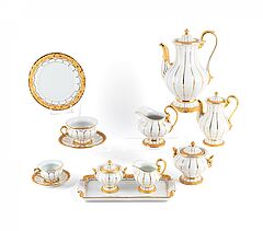 Meissen - 36 Teile aus einem Kaffeeservice mit Golddekor, 76933-33, Van Ham Kunstauktionen