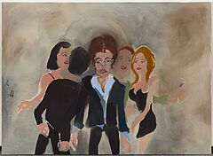 Sophie von Hellermann - Mick Jagger, 79790-1, Van Ham Kunstauktionen