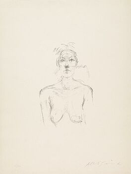 Alberto Giacometti - Bust II, 56281-2, Van Ham Kunstauktionen