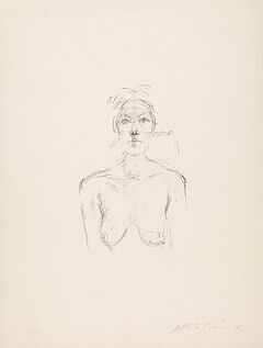 Alberto Giacometti - Bust II, 56281-2, Van Ham Kunstauktionen