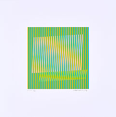 Carlos Cruz-Diez - Induction Cromatique 6-ACD, 70056-7, Van Ham Kunstauktionen