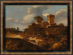 Jan Wynants - Burglandschaft am Bachlauf, 81652-2, Van Ham Kunstauktionen