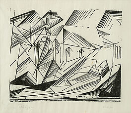 Lyonel Feininger - Zirchow Gothic Church, 80374-133, Van Ham Kunstauktionen