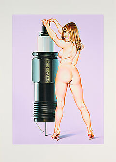 Mel Ramos - Portrait dune jeune fille americaine, 80386-21, Van Ham Kunstauktionen