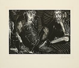 Pablo Picasso - Couple avec un Enfant, 81462-1, Van Ham Kunstauktionen