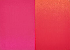 Rupprecht Geiger - 2 verschiedene Rot Aus Kunstmarkt Koeln 1969, 73971-4, Van Ham Kunstauktionen