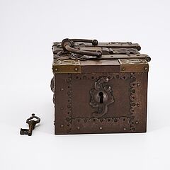 Wohl England - Kassette mit Vogeldekor, 80896-4, Van Ham Kunstauktionen