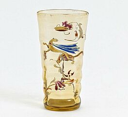 Emile Galle - Glas mit Fabelwesen und Blumendekor, 55339-32, Van Ham Kunstauktionen