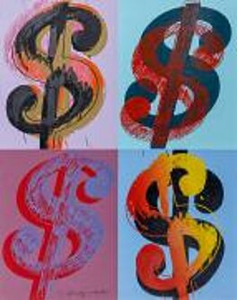 Andy Warhol - $ Quadrant, 70000-28, Van Ham Kunstauktionen