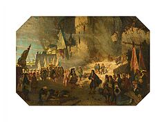 August Allebé - Die Belagerung von Namen 1692, 80071-6, Van Ham Kunstauktionen