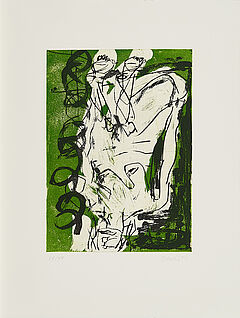 Georg Baselitz - Ohne Titel, 69957-3, Van Ham Kunstauktionen