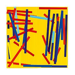 Imi Knoebel - Fishing Yellow III Ed, 70591-9, Van Ham Kunstauktionen